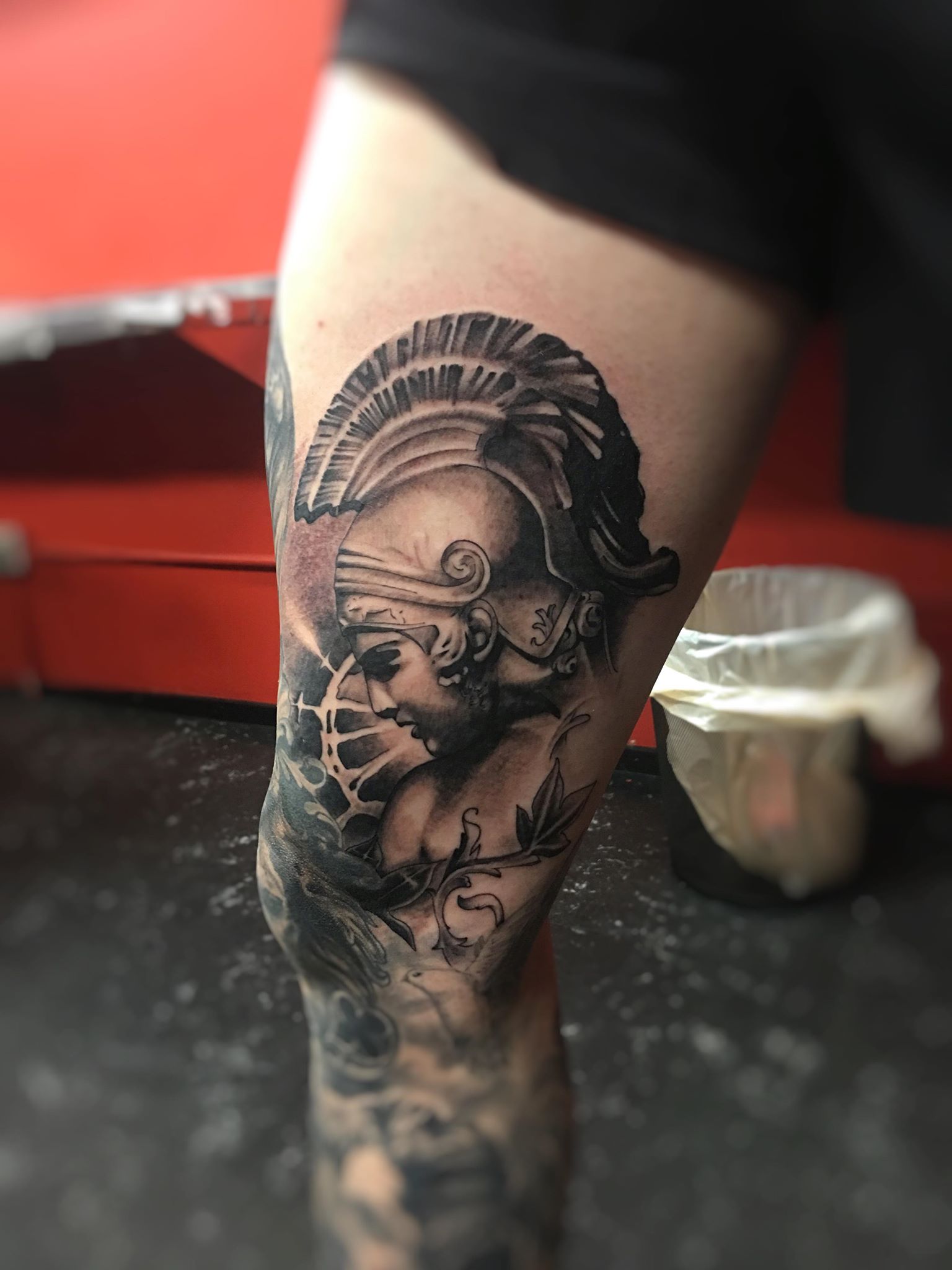Black and grey realism tattoo artist, Brisbane - Alex Davies
